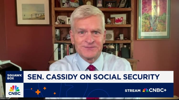 Sen. Bill Cassidy on Social Security: Proposing changes to the Social Security trust fund
